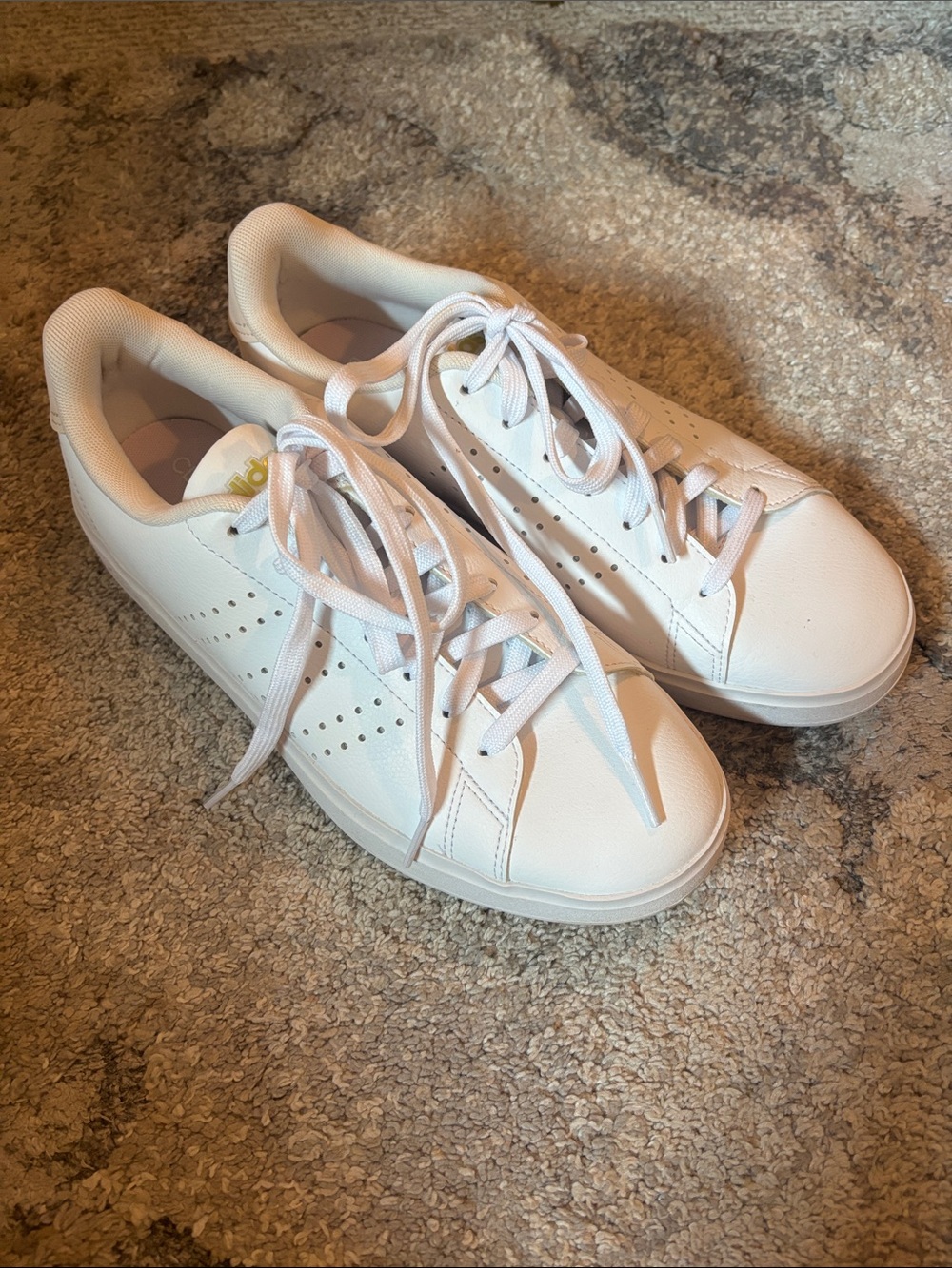 Adidas Advantage 2.o Women's White Sneakers
